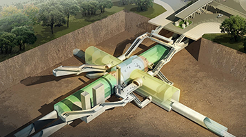 重慶軌道交通三號線紅旗河溝車站